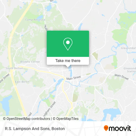R.S. Lampson And Sons map