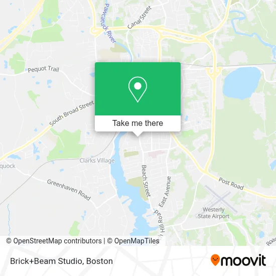 Brick+Beam Studio map