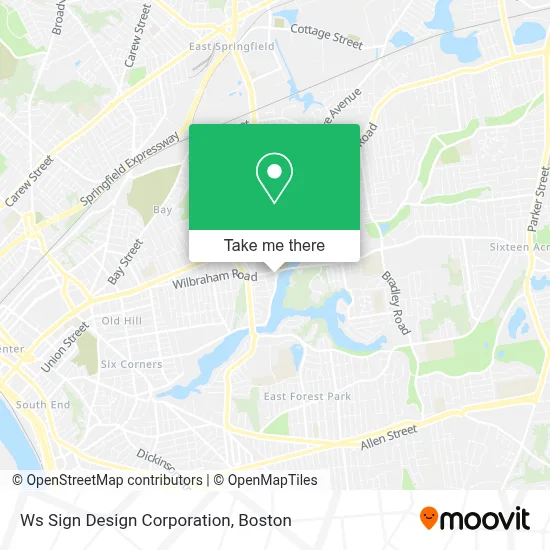 Ws Sign Design Corporation map