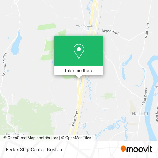 Fedex Ship Center map