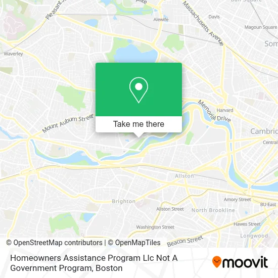 Homeowners Assistance Program Llc Not A Government Program map