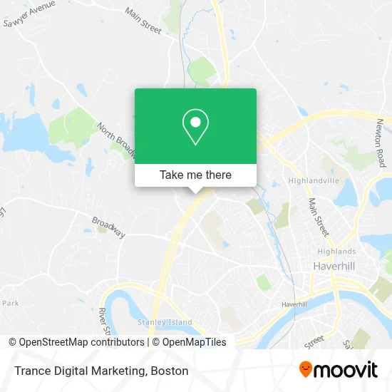 Trance Digital Marketing map