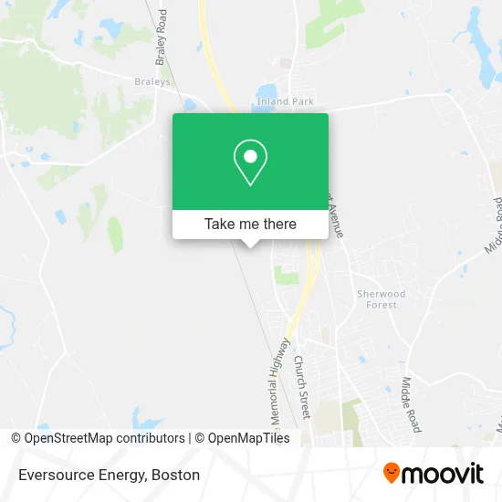 Eversource Energy map