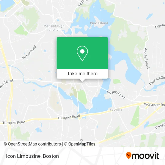 Icon Limousine map