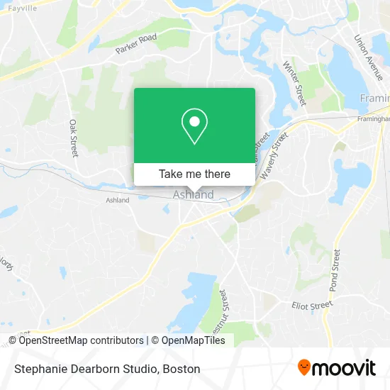 Stephanie Dearborn Studio map