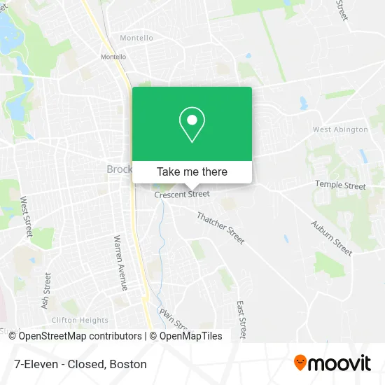 7-Eleven - Closed map
