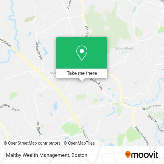 Maltby Wealth Management map