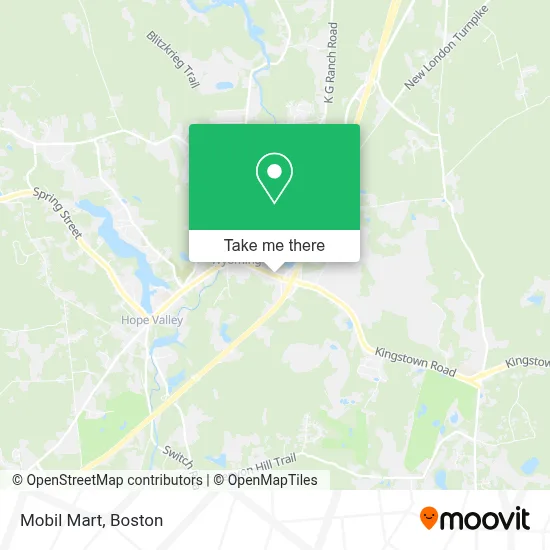 Mobil Mart map