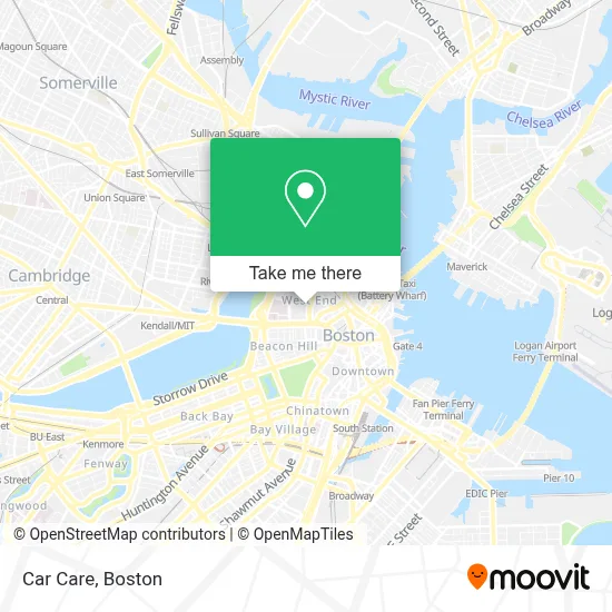 Car Care map