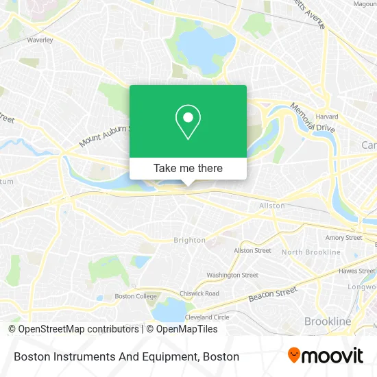 Boston Instruments And Equipment map
