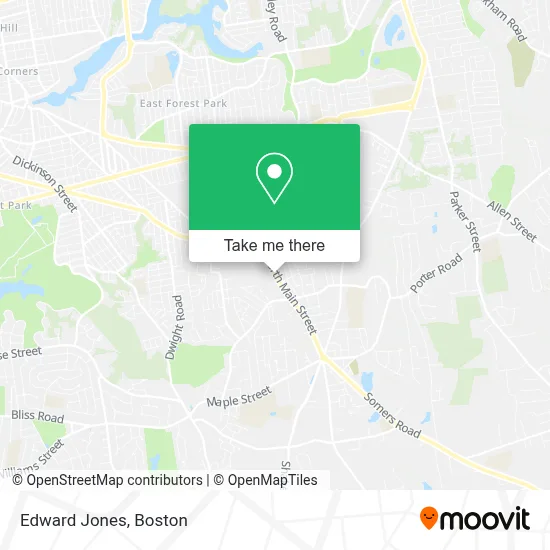 Edward Jones map