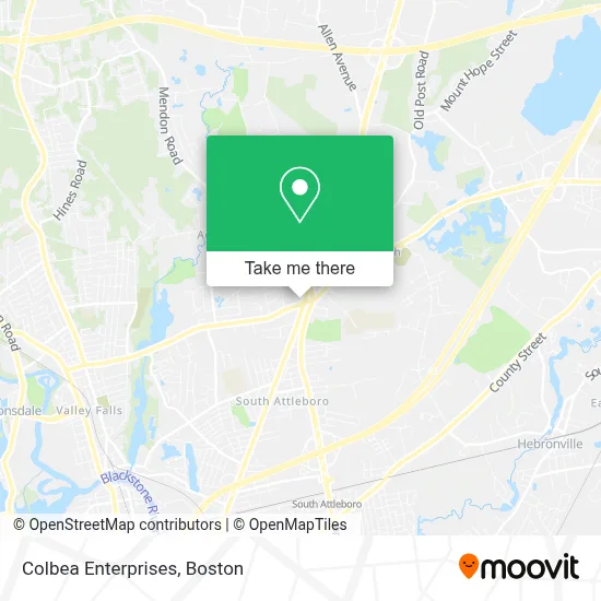 Colbea Enterprises map