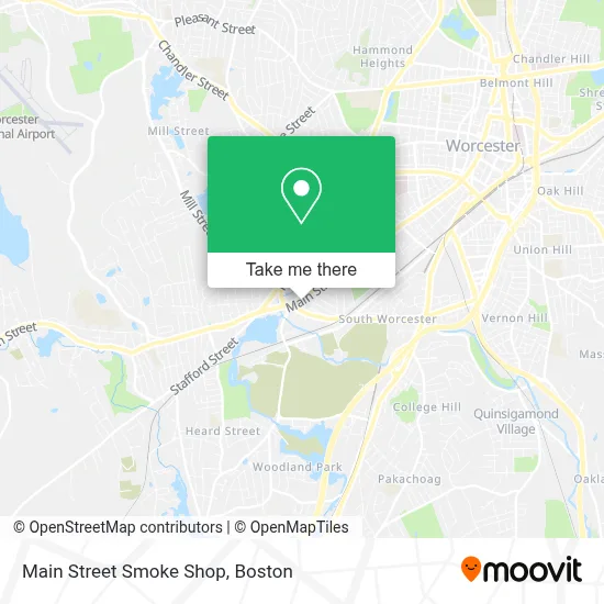 Main Street Smoke Shop map