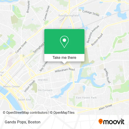 Gands Pops map