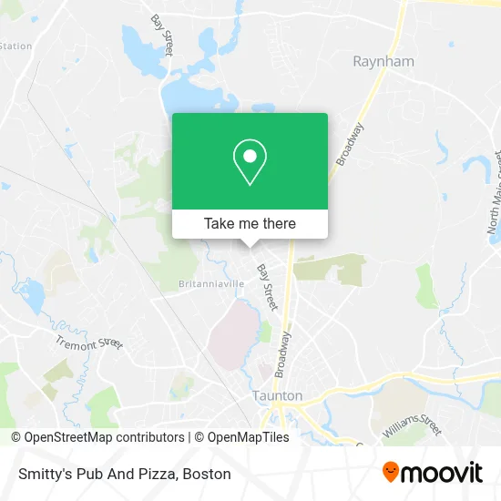 Smitty's Pub And Pizza map