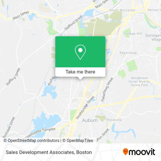 Sales Development Associates map