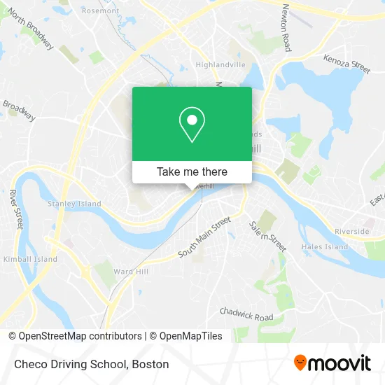 Checo Driving School map
