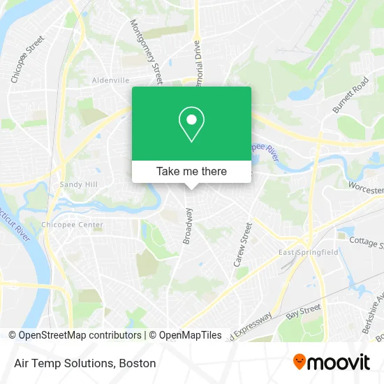 Air Temp Solutions map