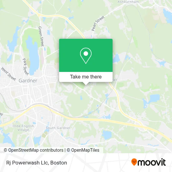 Rj Powerwash Llc map