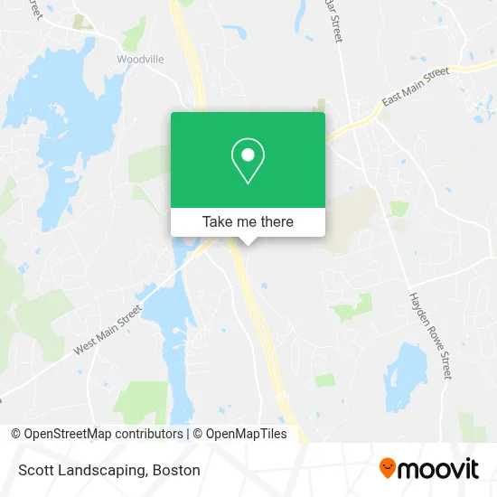 Scott Landscaping map