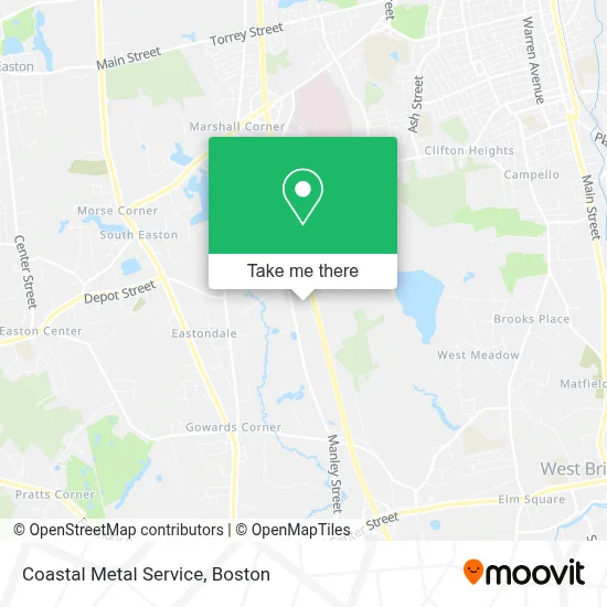 Coastal Metal Service map