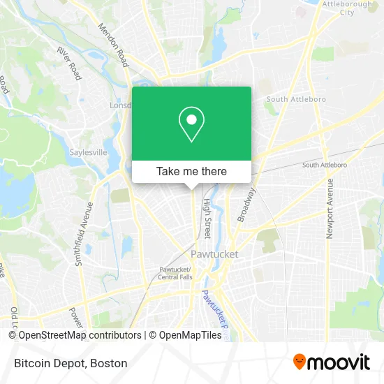 Bitcoin Depot map