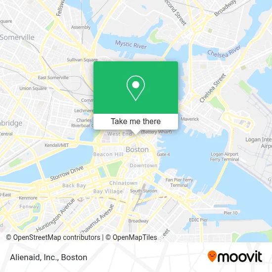 Alienaid, Inc. map