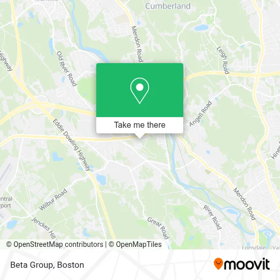 Beta Group map