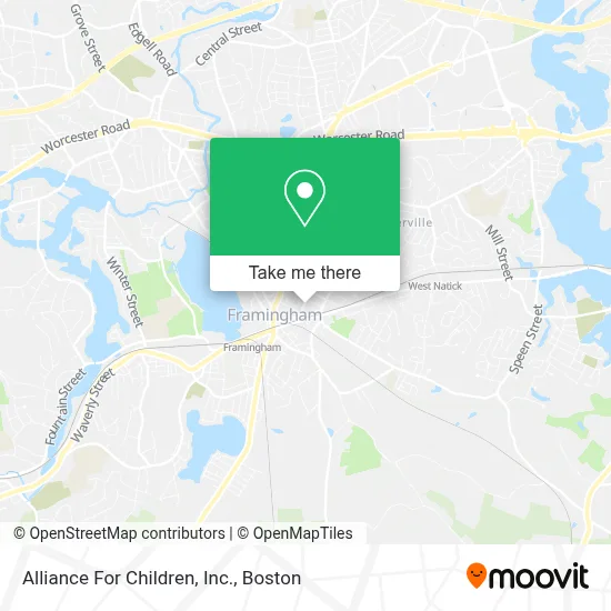 Alliance For Children, Inc. map