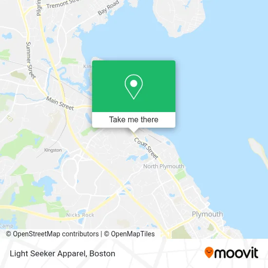 Light Seeker Apparel map