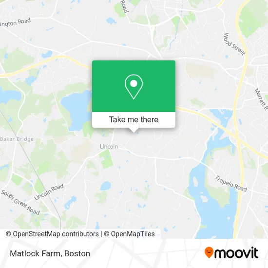 Matlock Farm map