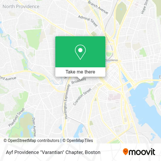 Ayf Providence "Varantian" Chapter map
