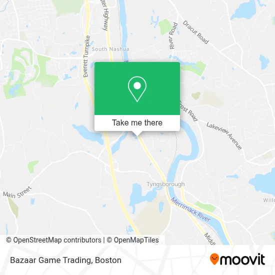 Bazaar Game Trading map