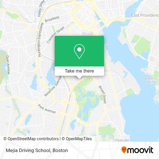 Mejia Driving School map