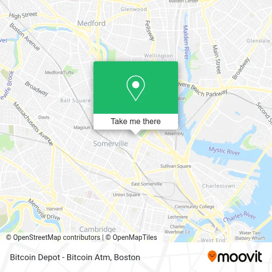 Bitcoin Depot - Bitcoin Atm map
