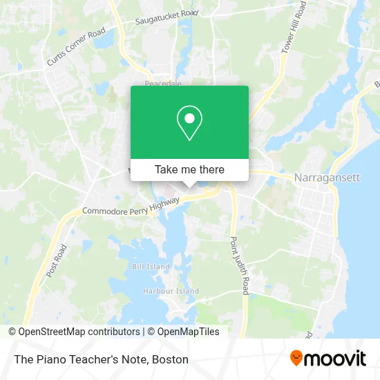 The Piano Teacher's Note map