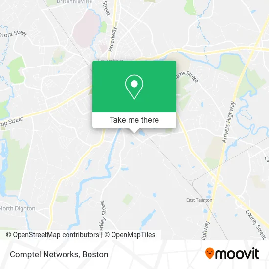 Comptel Networks map