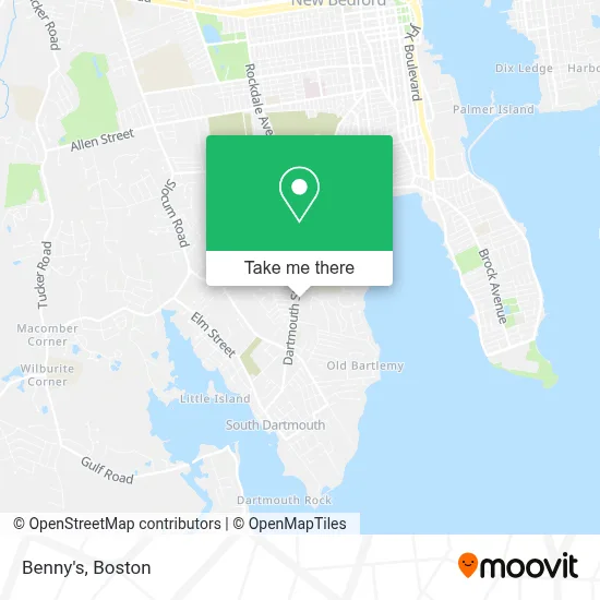 Benny's map