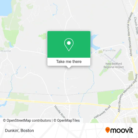 Dunkin' map
