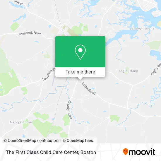 The First Class Child Care Center map