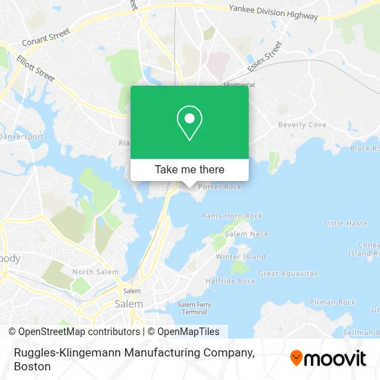 Ruggles-Klingemann Manufacturing Company map