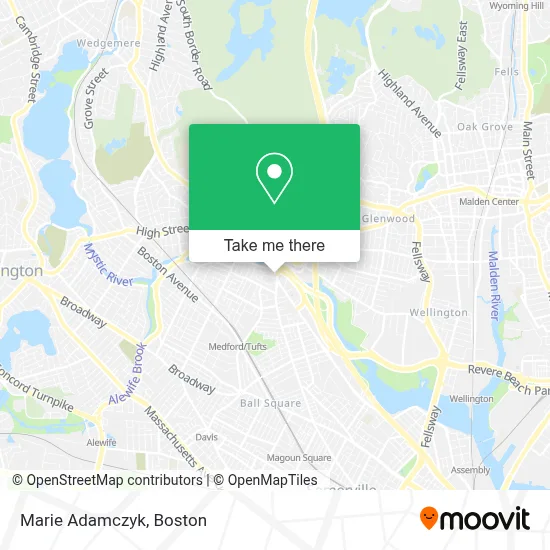 Marie Adamczyk map