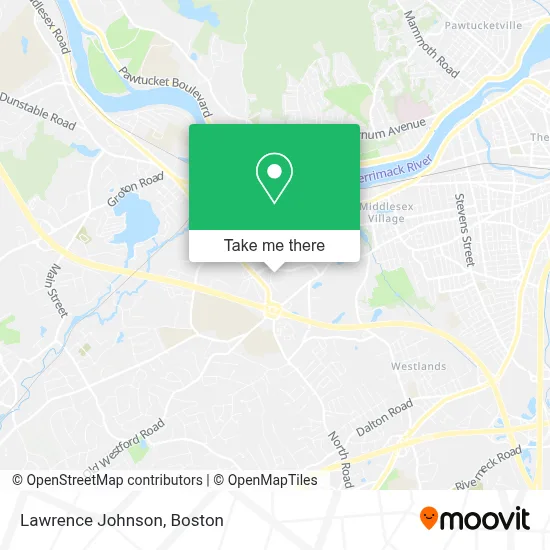 Lawrence Johnson map
