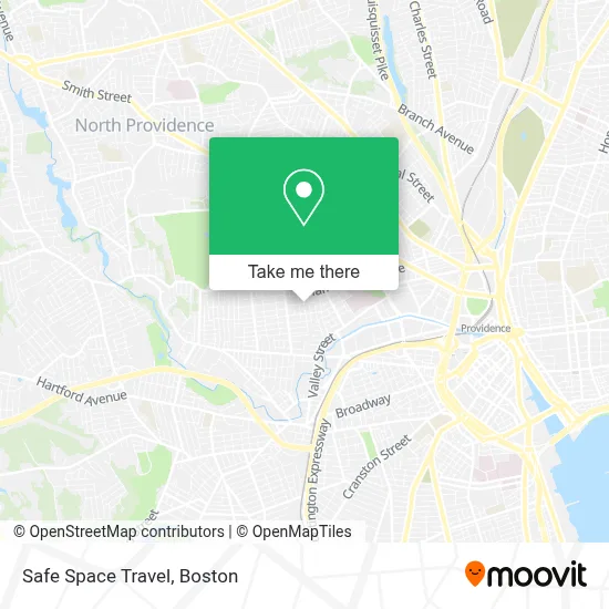 Safe Space Travel map