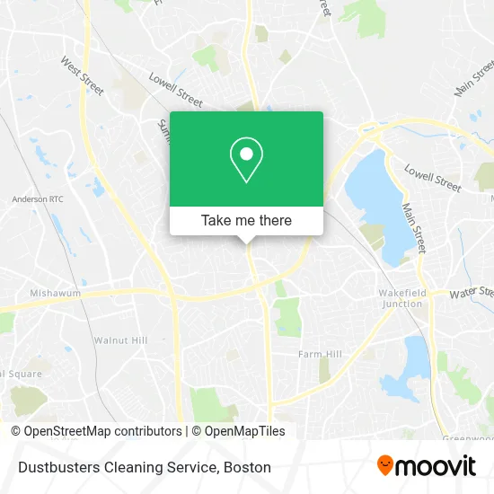 Dustbusters Cleaning Service map
