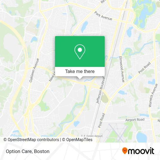 Option Care map