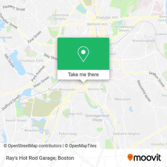 Ray's Hot Rod Garage map