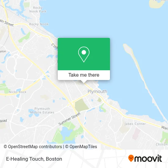 E-Healing Touch map