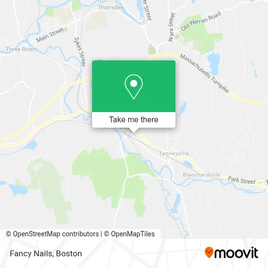 Fancy Nails map