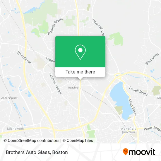 Brothers Auto Glass map